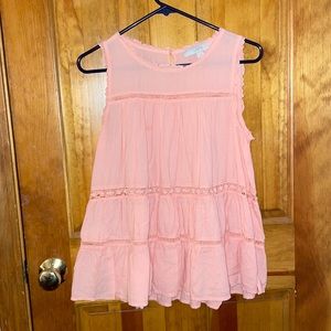 Pink summer Loft top.